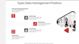 Types Sales Management Positions In Powerpoint And Google Slides Cpb