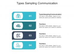 Types sampling communication ppt powerpoint presentation ideas introduction cpb