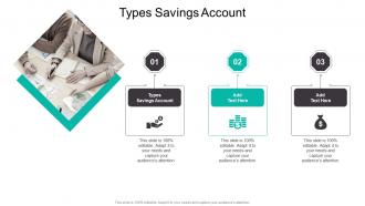 Types Savings Account In Powerpoint And Google Slides Cpb