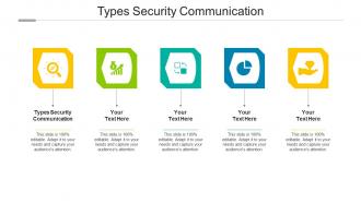 Types Security Communication Ppt Powerpoint Presentation Layouts Visuals Cpb
