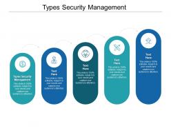 Types security management ppt powerpoint presentation show elements cpb