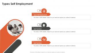 Types Self Employment In Powerpoint And Google Slides Cpb