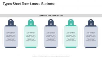 Types Short Term Loans Business In Powerpoint And Google Slides Cpb
