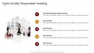 Types Socially Responsible Investing In Powerpoint And Google Slides Cpb