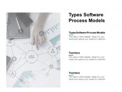 Types software process models ppt powerpoint presentation icon slides cpb