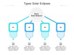 Types solar eclipses ppt powerpoint presentation slides structure cpb