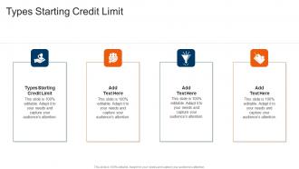 Types Starting Credit Limit In Powerpoint And Google Slides Cpb