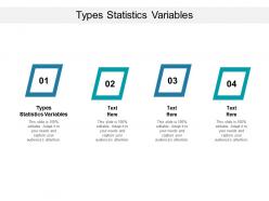 Types statistics variables ppt powerpoint presentation infographics deck cpb