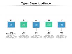 Types strategic alliance ppt powerpoint presentation inspiration elements cpb