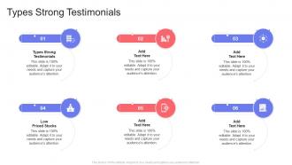 Types Strong Testimonials In Powerpoint And Google Slides Cpb