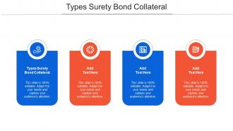 Types Surety Bond Collateral Ppt Powerpoint Presentation Ideas Display Cpb