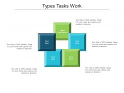 Types tasks work ppt powerpoint presentation outline graphics download cpb