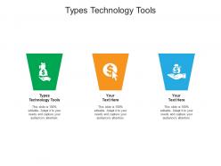 Types technology tools ppt powerpoint presentation show background designs cpb