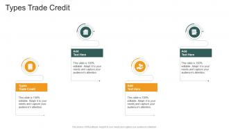 Types Trade Credit In Powerpoint And Google Slides Cpb