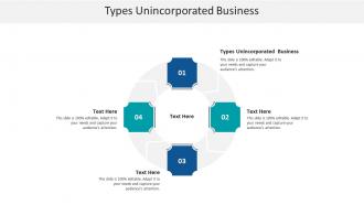 Types unincorporated business ppt powerpoint presentation ideas templates cpb