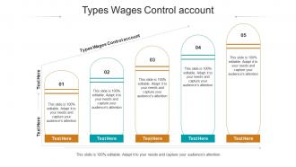 Types wages control account ppt powerpoint presentation icon structure cpb