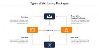 Types web hosting packages ppt powerpoint presentation outline example cpb