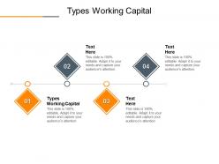 Types working capital ppt powerpoint presentation ideas influencers cpb