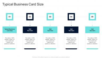 Typical Business Card Size In Powerpoint And Google Slides Cpb