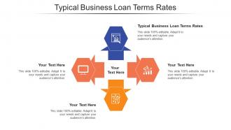 Typical Business Loan Terms Rates Ppt Powerpoint Presentation Styles Show Cpb
