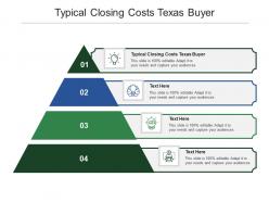 Typical closing costs texas buyer ppt powerpoint presentation inspiration show cpb