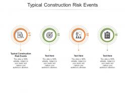 Typical construction risk events ppt powerpoint presentation styles file formats cpb