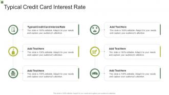 Typical Credit Card Interest Rate In Powerpoint And Google Slides Cpb