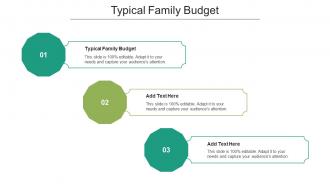 Typical Family Budget Ppt Powerpoint Presentation Show Slides Cpb