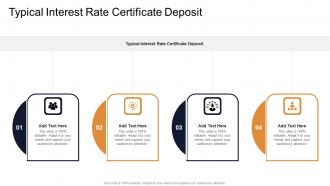 Typical Interest Rate Certificate Deposit In Powerpoint And Google Slides Cpb