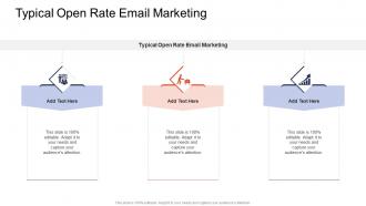 Typical Open Rate Email Marketing In Powerpoint And Google Slides Cpb