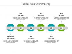 Typical rate overtime pay ppt powerpoint presentation ideas grid cpb
