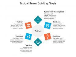 Typical team building goals ppt powerpoint presentation outline objects cpb
