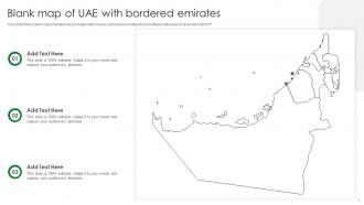 UAE Maps Powerpoint Ppt Template Bundles Designed Multipurpose
