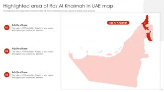 UAE Maps Powerpoint Ppt Template Bundles Analytical Multipurpose