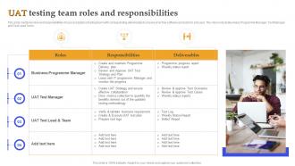 UAT Testing Team Roles And Responsibilities