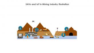 Uavs And IoT In Mining Industry Illustration