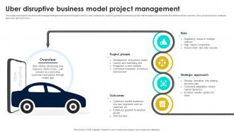 Uber Disruptive Business Model Project Management Case Studies PM SS