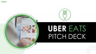 Uber eats pitch deck ppt template