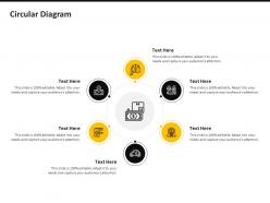 Uber pitch deck circular diagram ppt powerpoint presentation infographics samples