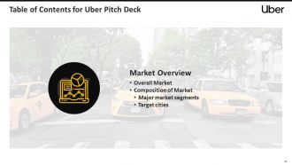 Uber pitch deck ppt template