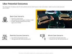 Uber potential outcomes ppt powerpoint presentation icon graphic tips