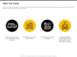 Uber use cases ppt powerpoint presentation professional picture