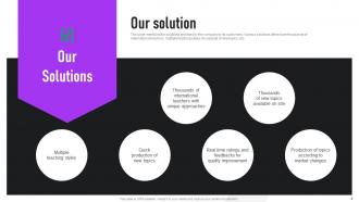 Udemy Investor Funding Elevator Pitch Deck Ppt Template Professional Ideas