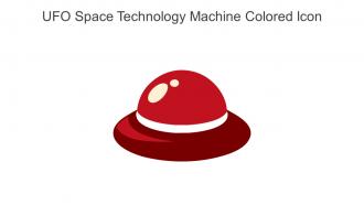 UFO Space Technology Machine Colored Icon In Powerpoint Pptx Png And Editable Eps Format