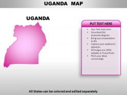 Uganda country powerpoint maps Uganda country powerpoint maps