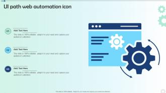 UI Path Web Automation Icon