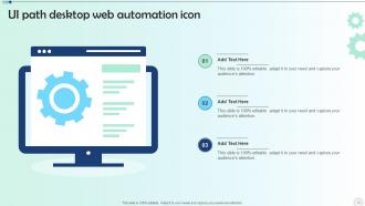 UI Path Web Automation Powerpoint Ppt Template Bundles Editable Analytical