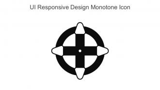 UI Responsive Design Monotone Icon In Powerpoint Pptx Png And Editable Eps Format