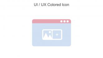 UI UX Colored Icon In Powerpoint Pptx Png And Editable Eps Format