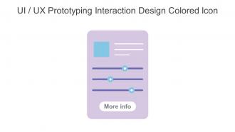 UI UX Prototyping Interaction Design Colored Icon In Powerpoint Pptx Png And Editable Eps Format